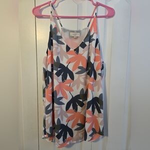 LOFT Women's Floral Tank Top - Multicolor